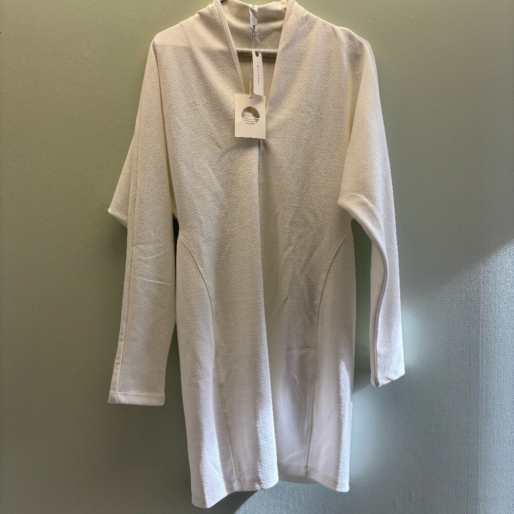 ANTHROPOLOGIE WHITE LONG SLEEVE MINI DRESS- NWT